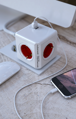 Cubenest PowerCube Original USB A+C PD 20 W 1,5 m roșu