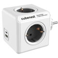 Cubenest PowerCube Original USB A+C PD 20 W 1,5 m gri