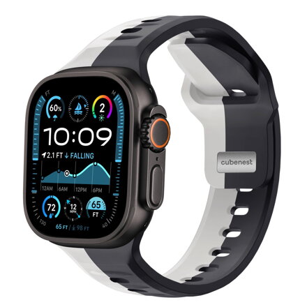 Curea Premium pentru Apple Watch Sport Negru/