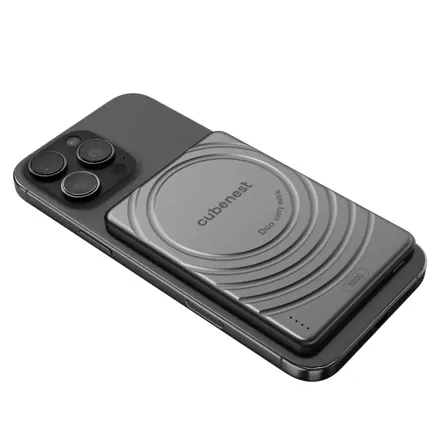 Cubenest Baterie externă SlimDual 5000 mAh S1B3D negru