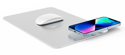 Cubenest Mousepad din aluminiu cu încărcare wireless S1M1