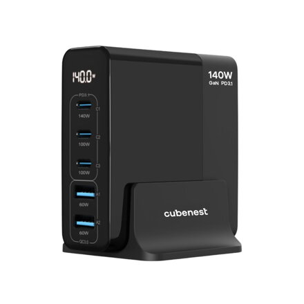 Cubenest GaN Încărcător rețea 140W S5D0