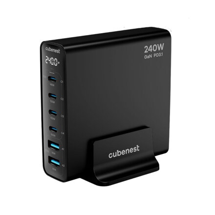 Cubenest GaN Încărcător rețea 240W S6D0