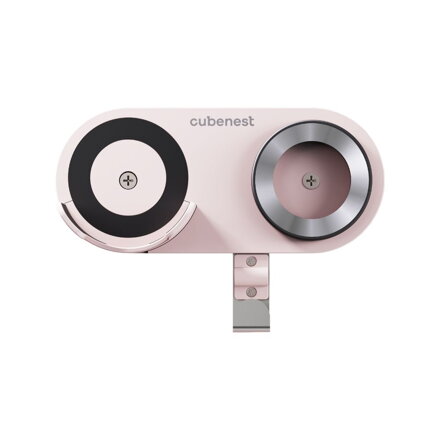 Cubenest Suport magnetic pentru uscător de păr SwiftDry SDHD01 roz