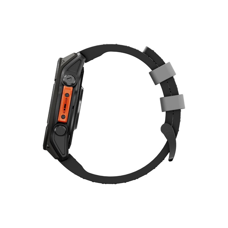 Curea Premium pentru Apple Watch Sport Negru/Portocaliu