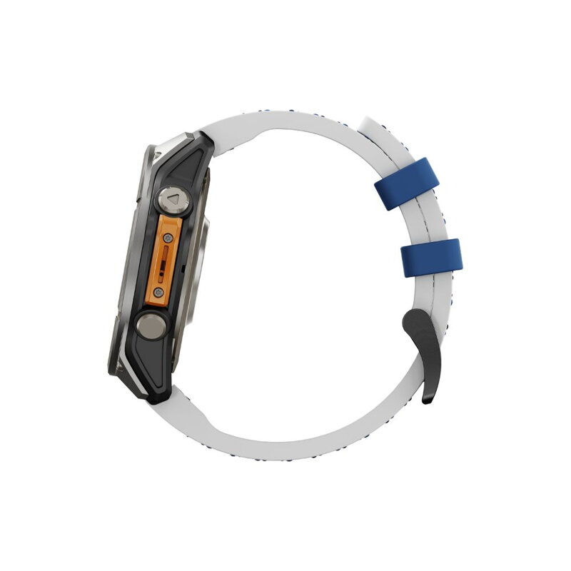 Curea Premium pentru Apple Watch Sport Negru/Portocaliu