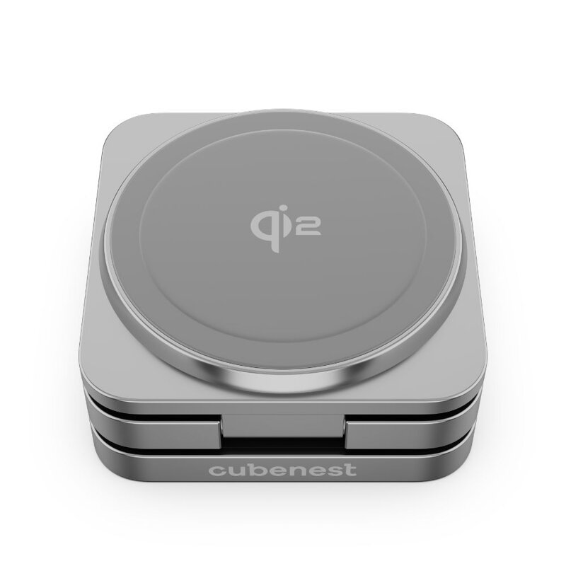 Cubenest Qi2 Încărcător pliabil magnetic wireless 3 în 1 SQS312 Pro Samsung Watch