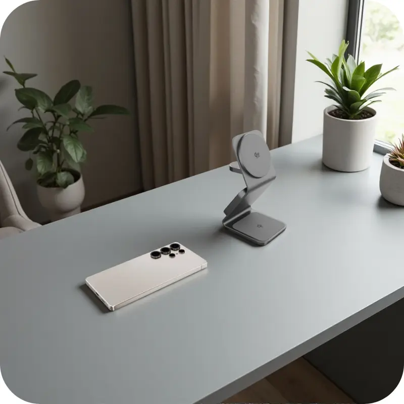 Qi2.2 Încărcător wireless Samsung 3 în 1