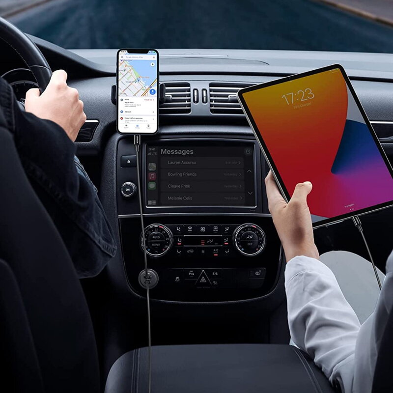 Cubenest PD Încărcătorul auto E2C0 negru
