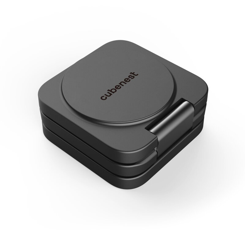 Cubenest Încărcător pliabil magnetic wireless 3 în 1 E310 gri