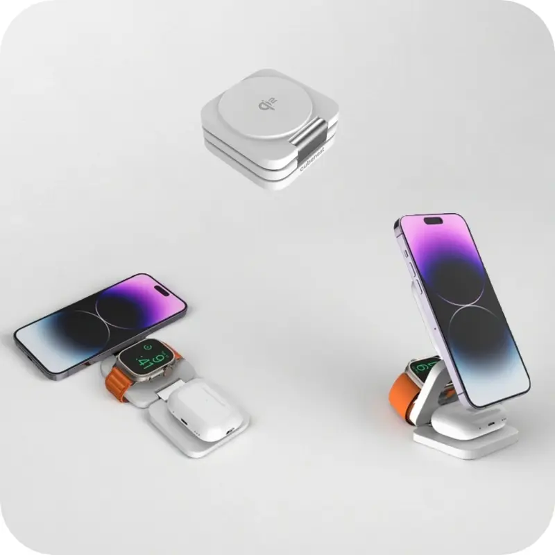 Qi2 Incarcator MagSafe 3 în 1 Qi2 Incarcator MagSafe 3 în 1