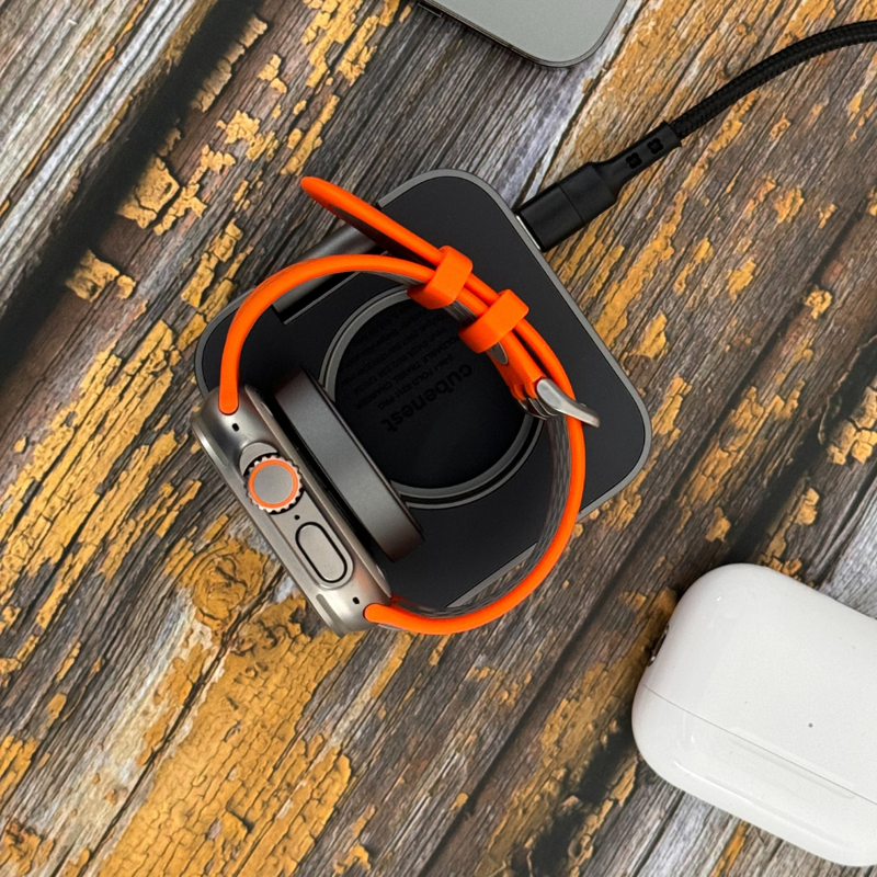 Cubenest Încărcător pliabil magnetic wireless 2 în 1 S211