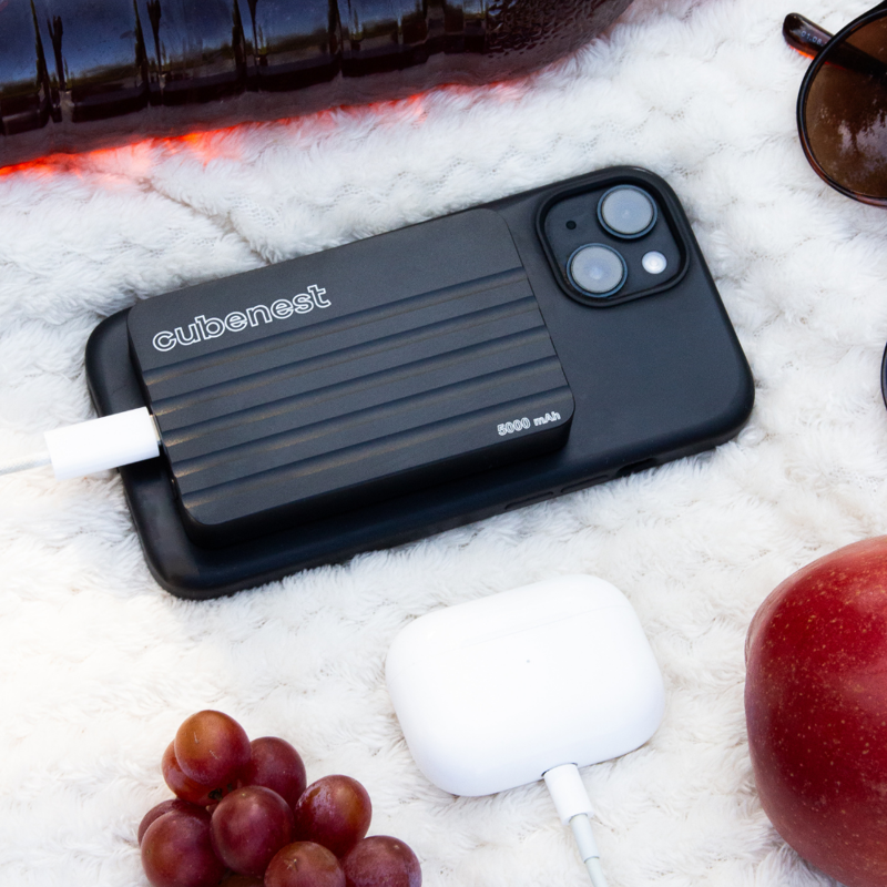 Cubenest Baterie externă 5000 mAh S1B1 negru