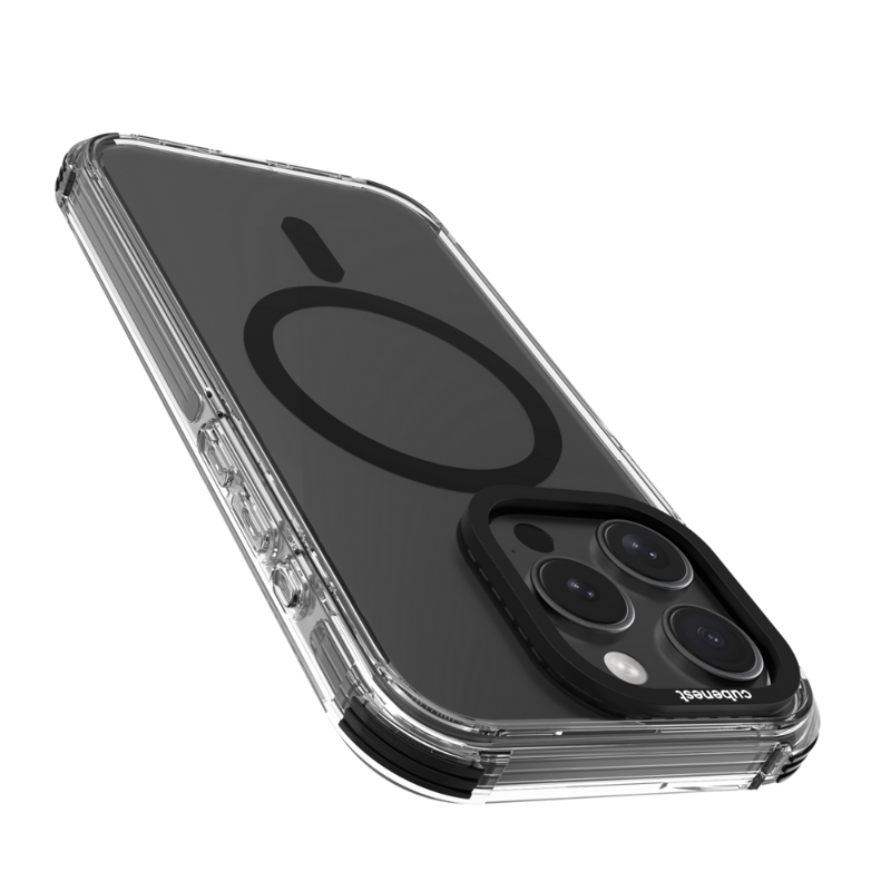 Cubenest Husă pentru iPhone 15 Pro MagPro Strong Guard negru