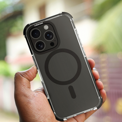 Cubenest Husă pentru iPhone 16 Pro MagPro Strong Guard negru