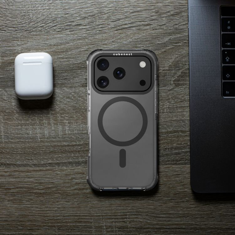 Cubenest MagSafe Husă pentru iPhone 17 Pro negru