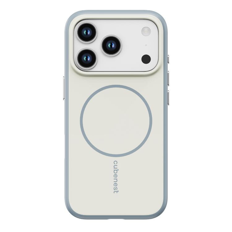 Cubenest MagSafe Husă pentru iPhone 17 Pro bej mat