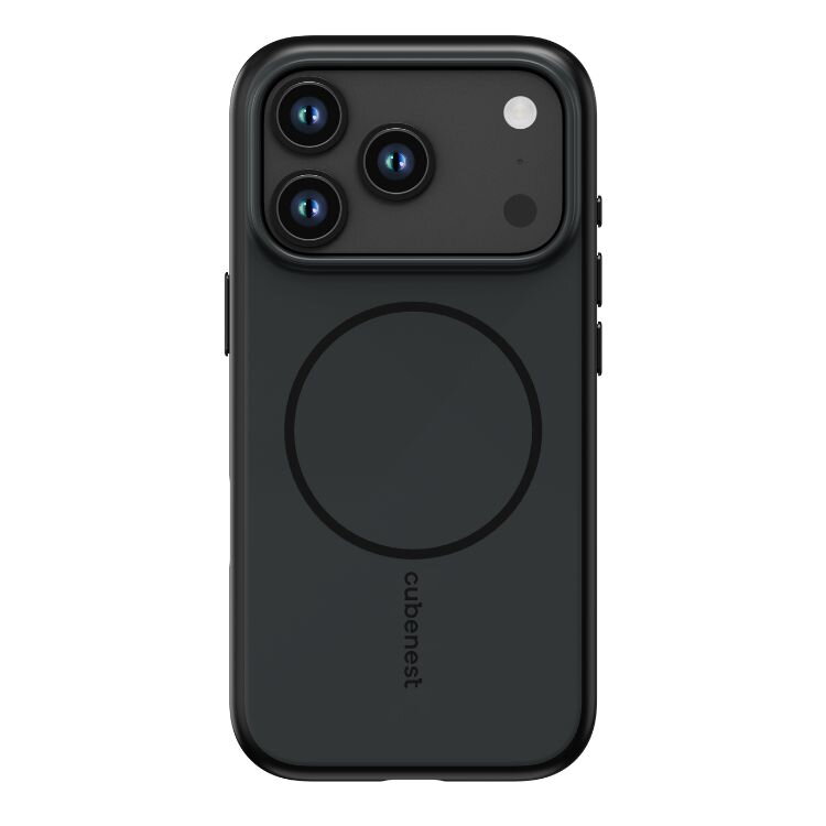 Cubenest MagSafe Husă pentru iPhone 17 Pro negru mat