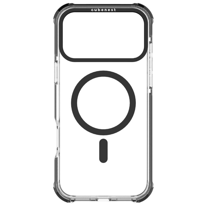 Cubenest Husă pentru iPhone 16 Pro MagPro Strong Guard negru Cubenest Husă pentru iPhone 16 Pro MagPro Strong Guard negru