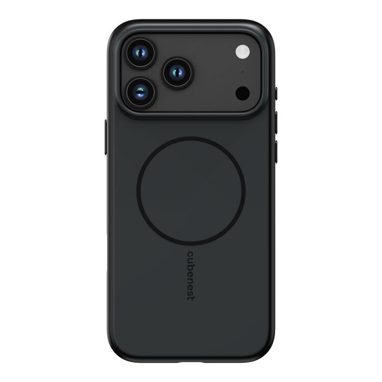 Cubenest MagSafe Husă pentru iPhone 17 Pro Max negru mat