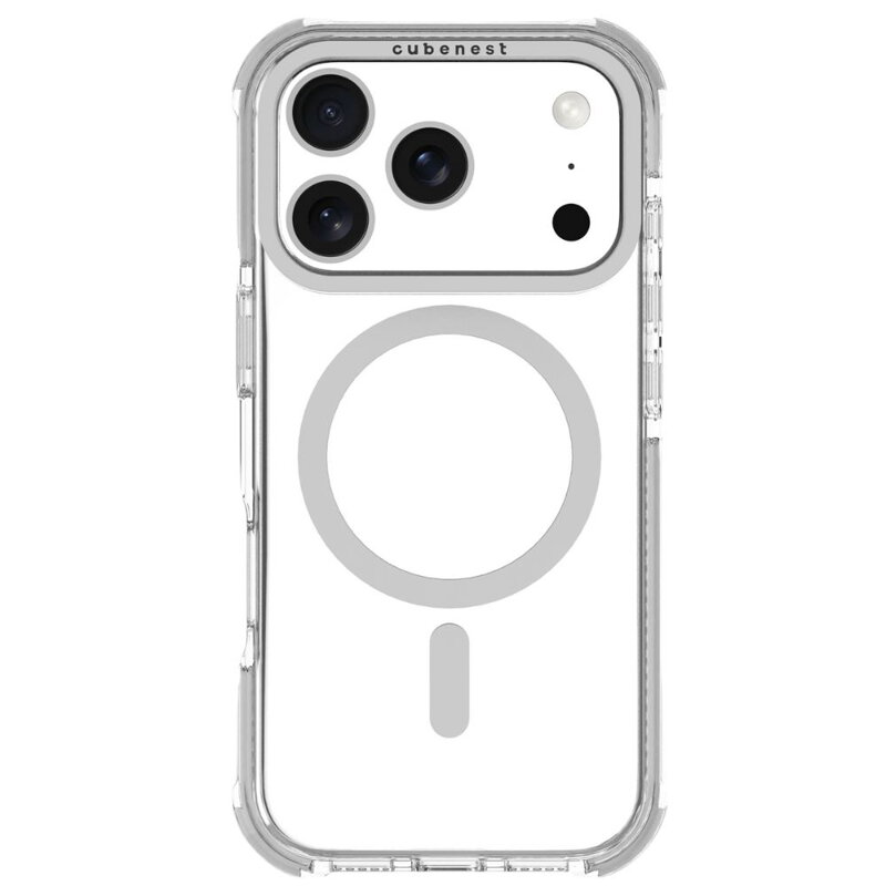 Cubenest MagSafe Husă pentru iPhone 17 Pro alb
