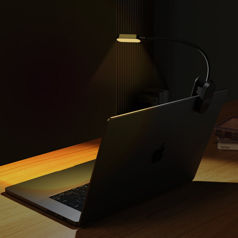 Cubenest Lampă LED cu clip LTW02 negru
