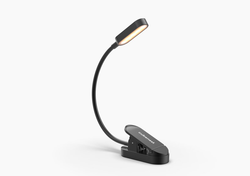 Cubenest Lampă LED cu clip LTW02 negru