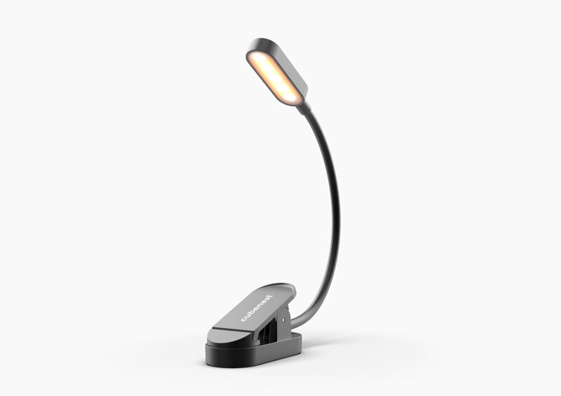 Cubenest Lampă LED cu clip LTW02 negru