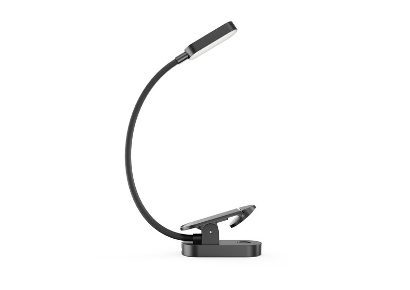 Cubenest Lampă LED cu clip LTW02 negru