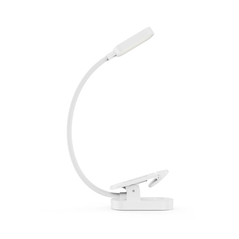 Cubenest Lampă LED cu clip LTW02 alb