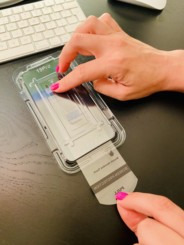 Cubenest Folie de protectie din sticla iPhone 15 Pro