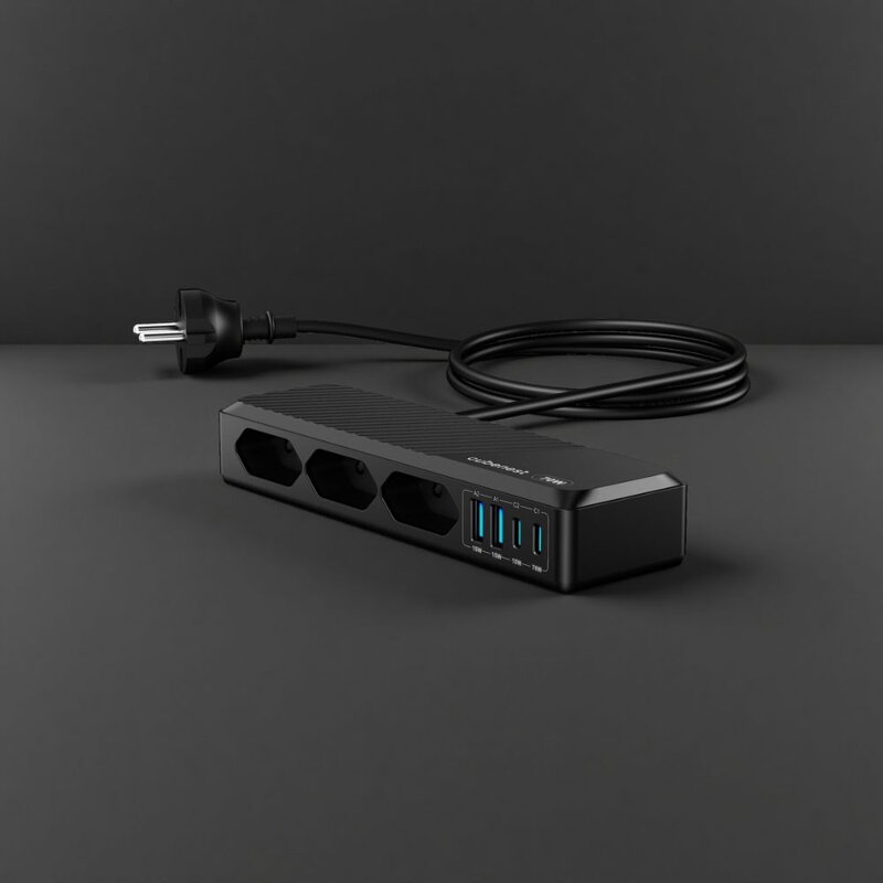 Cubenest PD GaN PowerStrip SlimLine 7 în1 Extended USB 70W