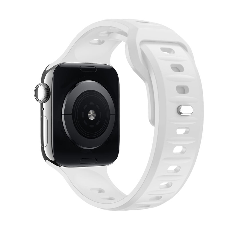 Curea Premium pentru Apple Watch Sport Alb