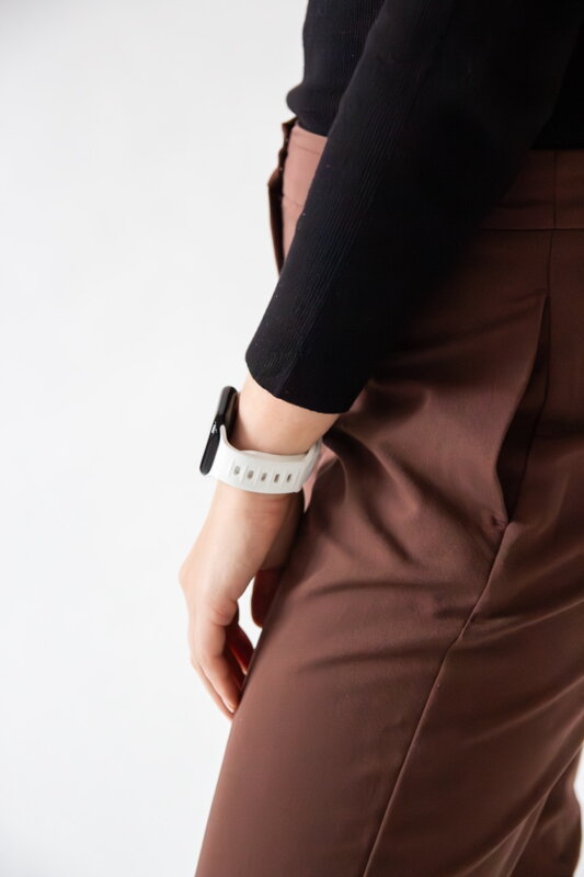 Curea Premium pentru Apple Watch Sport Alb