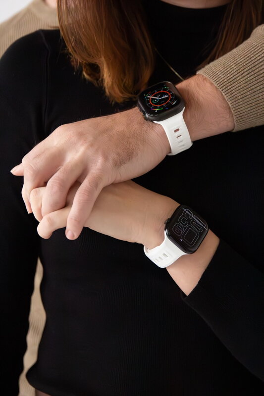 Curea Premium pentru Apple Watch Sport Alb