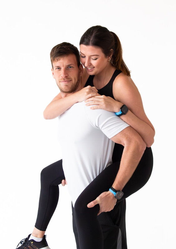 Curea Premium pentru Apple Watch Sport Negru/Albastru