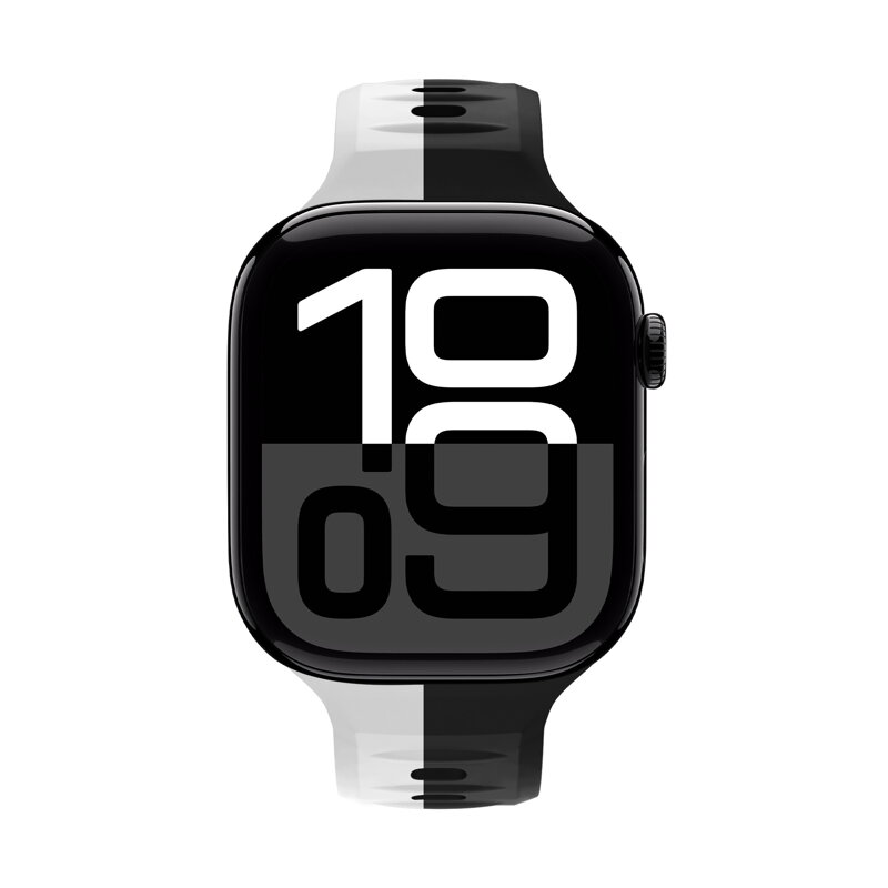Curea Premium pentru Apple Watch Sport Negru/