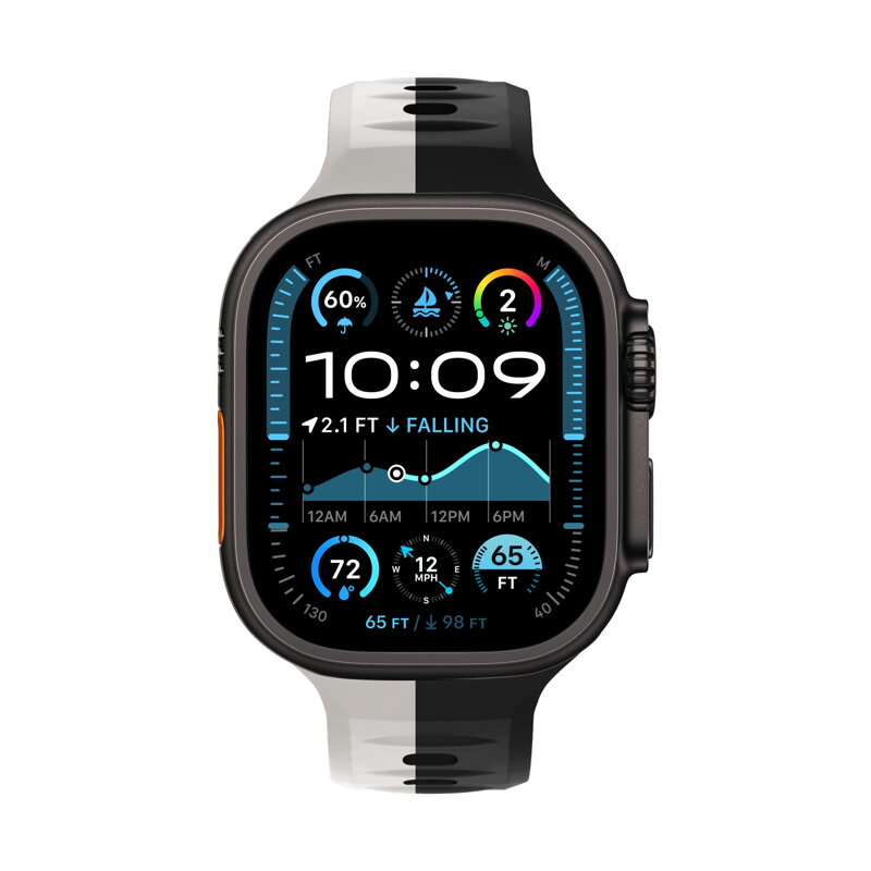 Curea Premium pentru Apple Watch Sport Negru/