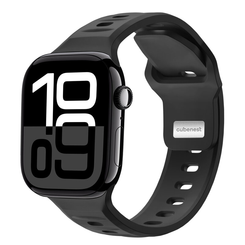 Curea Premium pentru Apple Watch Sport Negru