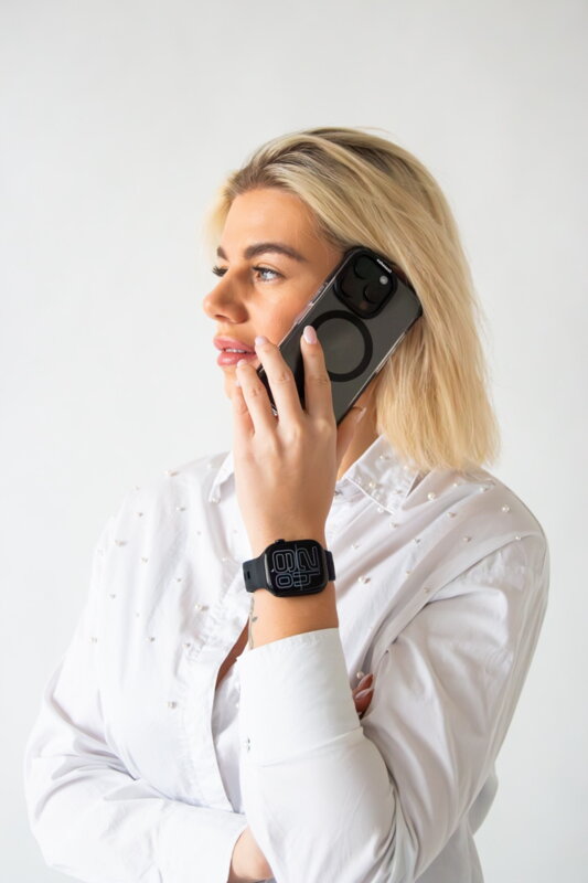 Curea Premium pentru Apple Watch Sport Negru