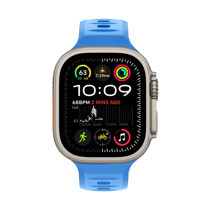 Curea Premium pentru Apple Watch Sport Albastru