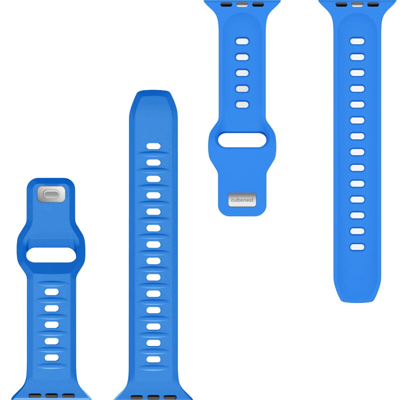 Curea Premium pentru Apple Watch Sport Albastru