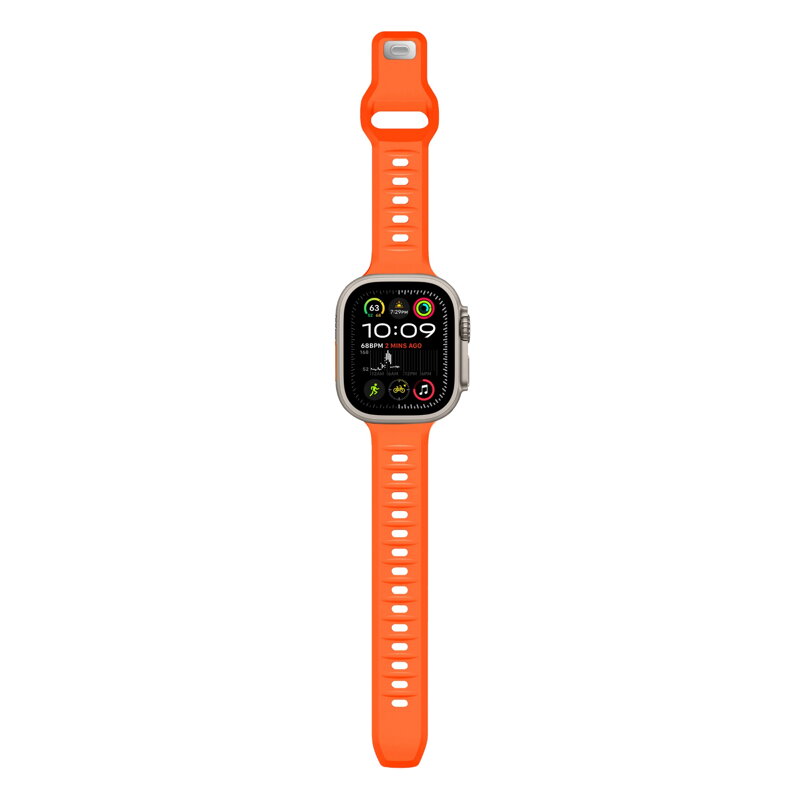 Curea Premium pentru Apple Watch Sport Portocaliu