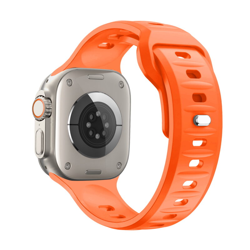 Curea Premium pentru Apple Watch Sport Portocaliu