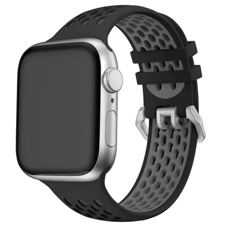 Curea Cubenest pentru Apple Watch Sport Negru/Gri