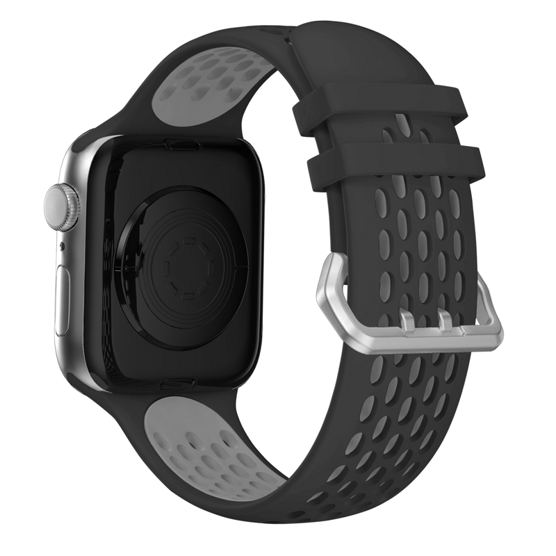 Curea Cubenest pentru Apple Watch Sport Negru/Gri