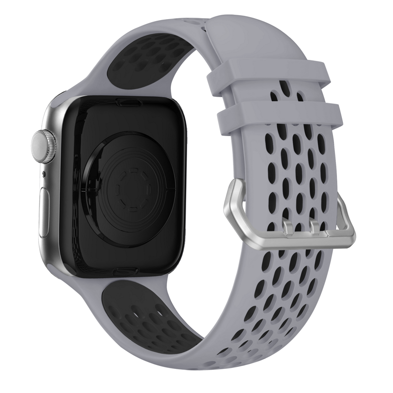 Curea Cubenest pentru Apple Watch Sport Gri/Negru