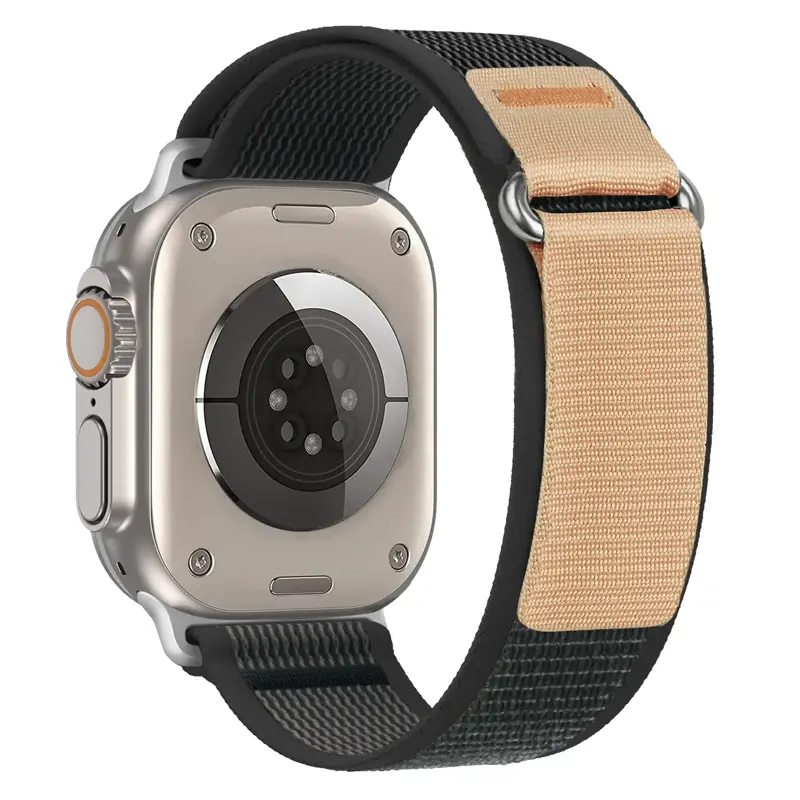 Curea pentru Apple Watch Trail Loop Negru/Bej