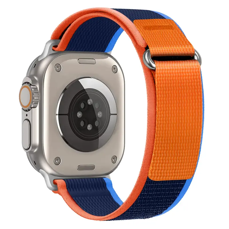 Curea pentru Apple Watch Trail Loop Albastru/Portocaliu