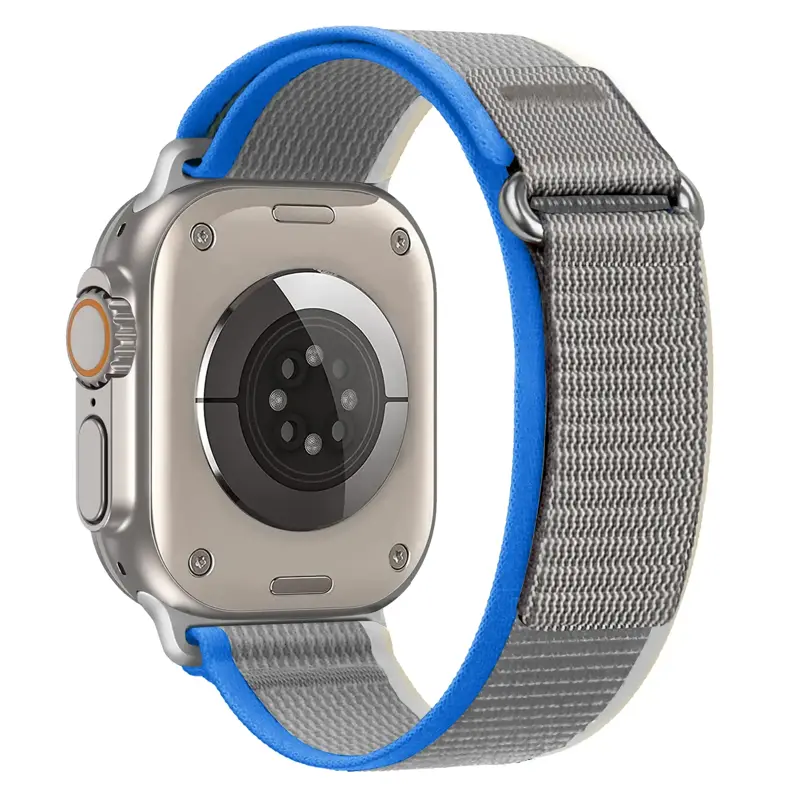 Curea pentru Apple Watch Trail Loop Gri/Albastru